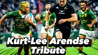 Kurt-Lee Arendse Tribute - Blistering Fast Springboks Rugby 🏉 Player - Greatest Tries #rugby #sports