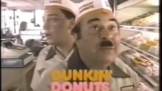1980's "Fred the Baker" Dunkin' Donuts commercial