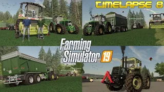 Visiting BERGISCH LAND - GRASS HARVEST with VCA and PAULUS! 💪🚜💨 | [FS19]- Timelapse #7 Contractor