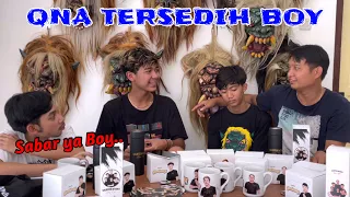 CERITA SEDIH BOY..Dari kecil harus jadi sosok ayah || QnA Boy tersedih