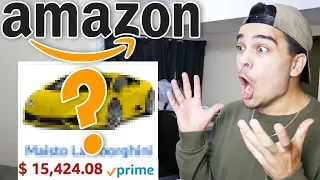 Buying 100% Random Amazon Items NO MATTER WHAT! (NOT CLICKBAIT CHALLENGE)