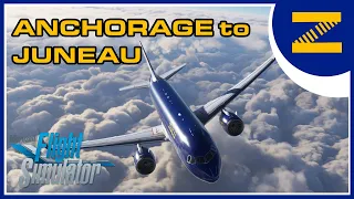 ANCHORAGE, - JUNEAU, ALASKA A320neo | Microsoft Flight Simulator 2020