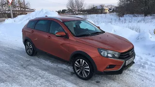 Test of Drive Lada Vesta SW Cross live!