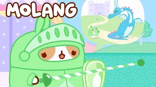 Molang - KNIGHTS AND DRAGONS 🌸 Cartoon for kids Kedoo Toons TV