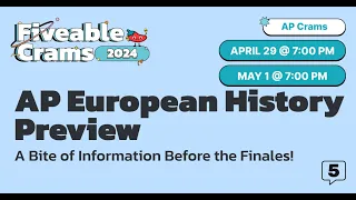 AP European History Preview 1