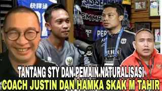 M TAHIR DIRUJAK COACH JUSTIN, HAMKA HAMZAH DAN BUNG AHAY