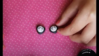 DIY Aretes de Sin Rostro o No Face - El Viaje de Chihiro