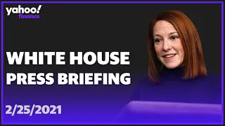 White House Press Secretary Jen Psaki holds press briefing