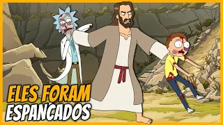 COLOCARAM O RICK PRA LUTAR CONTRA JESUS E ELE PERDEU - Rick and Morty Temporada 6 Episodio 07