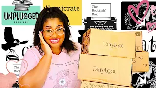 I TRY EVERY FANTASY BOOK BOX SO YOU DON'T HAVE TO | Battle of the Book Subscription Boxes | Fantasy