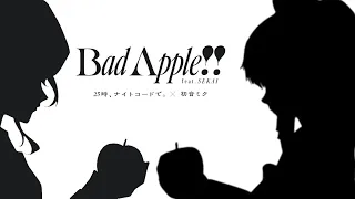 Bad Apple!! feat.nomico / nightcord at 25:00 × Hatsune Miku but it’s the original version