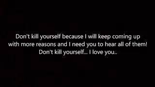 Don't Kill Yourself | Spoken Word Poetry