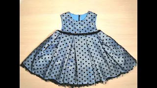 Пошив детского нарядного платья