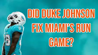 Did Duke Johnson Fix Miami's Run Game? | Dolphin Drill Down