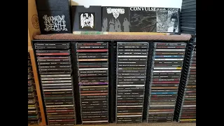 My Death Metal CD collection 2. Many 1st pressings and rare CDs Celtic Frost Kreator Sodom Bathory