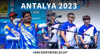 Chinese Taipei v India – compound mixed team gold | Antalya 2023 World Cup S1