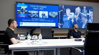 Президент України Володимир Зеленський взяв участь у Yale CEO Summit