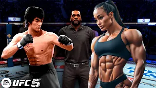 UFC 5 | Bruce Lee vs. Mighty Amanda (EA Sports UFC 5)