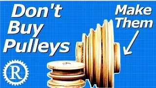 Make Step Pulleys for FREE (Real Lathe Pt. 2)