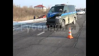 Водитель «Хонды» погиб после столкновения с машиной ВАИ в Смидовичском районе. Mestoprotv