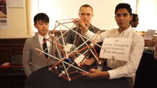12-Bar Tensegrity Soft Robot for NASA Missions