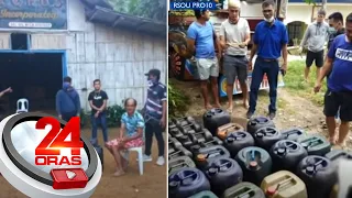 Krudo na nakasilid sa drum, nabistong iniimbak sa loob ng isang simbahan | 24 Oras