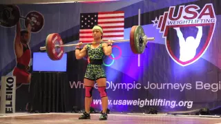 2014 American Open - Women's 53a Clean and Jerk