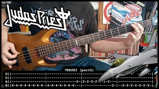 JUDAS PRIEST - Reckless (BASS TABS) [lyrics + PDF]