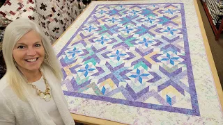 MOST REQUESTED!! "Winter Solstice" Quilt Tutorial with Donna!