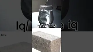 Cold water vs solid concrete