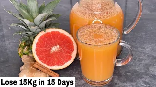 How to Lose 15Kg Super Fast in 15 Days | Weight Loss Drink | Without Diet or Exercise!