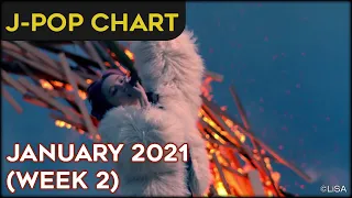 [TOP 100] J-Pop Chart - January 2021 (Week 2)