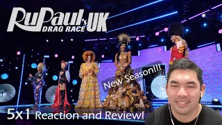 RuPaul's Drag Race UK 5x1 "Tickety-Boo" Reaction and Review!