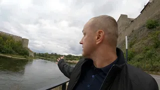 Narva -  miestas Estijoje, pasijaučiau lyg atvažiavau į Rusiją