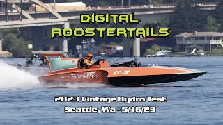 2023 Vintage Hydroplane Test - Seattle - 5/16/2023