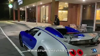 Не шкура не повелась на бугати Bugatti пранкт шкуры