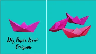 Diy Paper Boat | Origami Paper Boat Making Ideas | Easy Paper boat |🛶