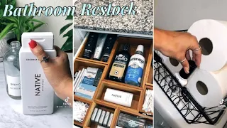 Bathroom Restock & Organization ASMR Satisfying TikTok Compilation