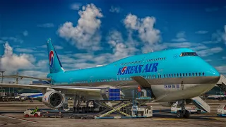 FULL FLIGHT: Incheon - Paris. Korean Air Boeing 747. MSFS 2020.