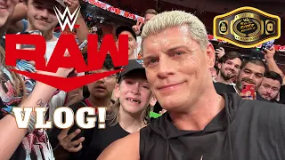 WWE Raw Vlog 10/30/23 Greenville, SC| RYDER MEETS CODY RHODES 🥹