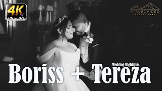 Boriss + Tereza's Wedding 4K UHD Highlights at Palladio hall st Marys Church and Sunset Estate
