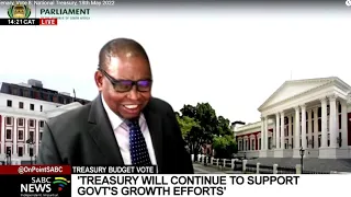 Minister Godongwana tables Treasury's budget vote