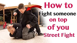 How to fight someone on top of you Street Fight – wing chun