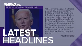 Latest Headlines | 3 Years Since El Paso Shooting, President Biden Honors The Victims