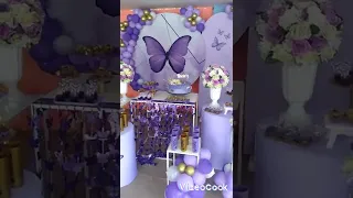 decoração/tema borboletas