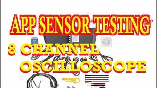 Accelerator Pedal Position Sensor testing using Automotive 8 Channel Scope Usage