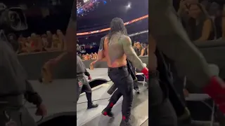 Roman Reigns Going Backstage After Beating Brock Lesnar At WWE Summer Slam 2022 | Muzammil Khan
