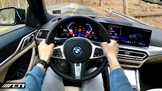 2024 BMW i4 xDrive 40 /// POV Driving Impressions and Review!