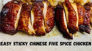 Sticky Chinese five spice chicken recipe (quick how to)