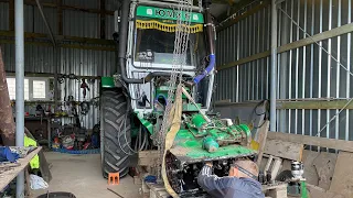 Догазувався Борзий🚜 перервало колінвал😬 гайкуєм🔧🔩